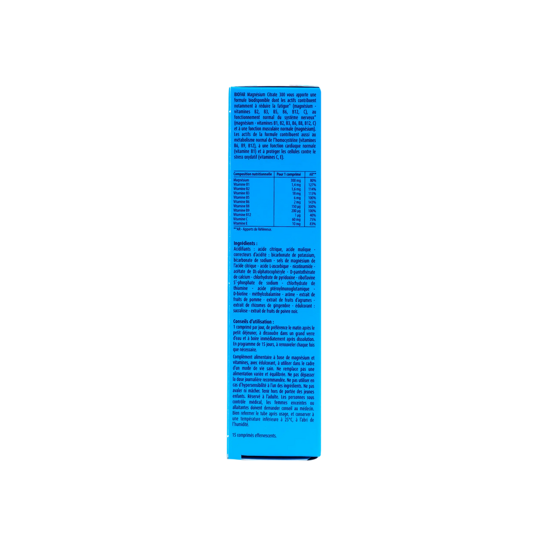 27108-Biofar Magnesium Citrate 300 15Eff +1