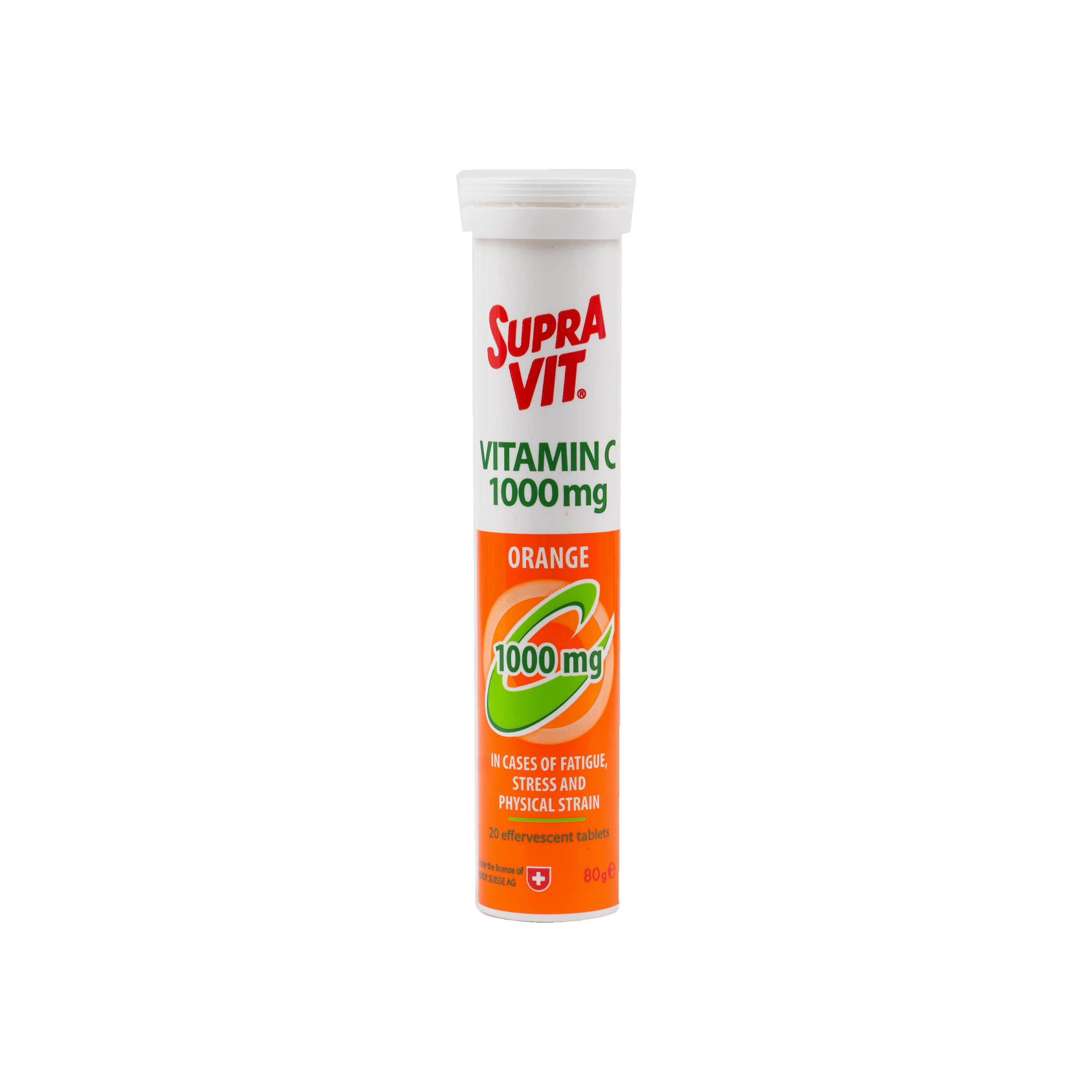 SUPRAVIT VIT C 1000MG 20EFF ORANGE*