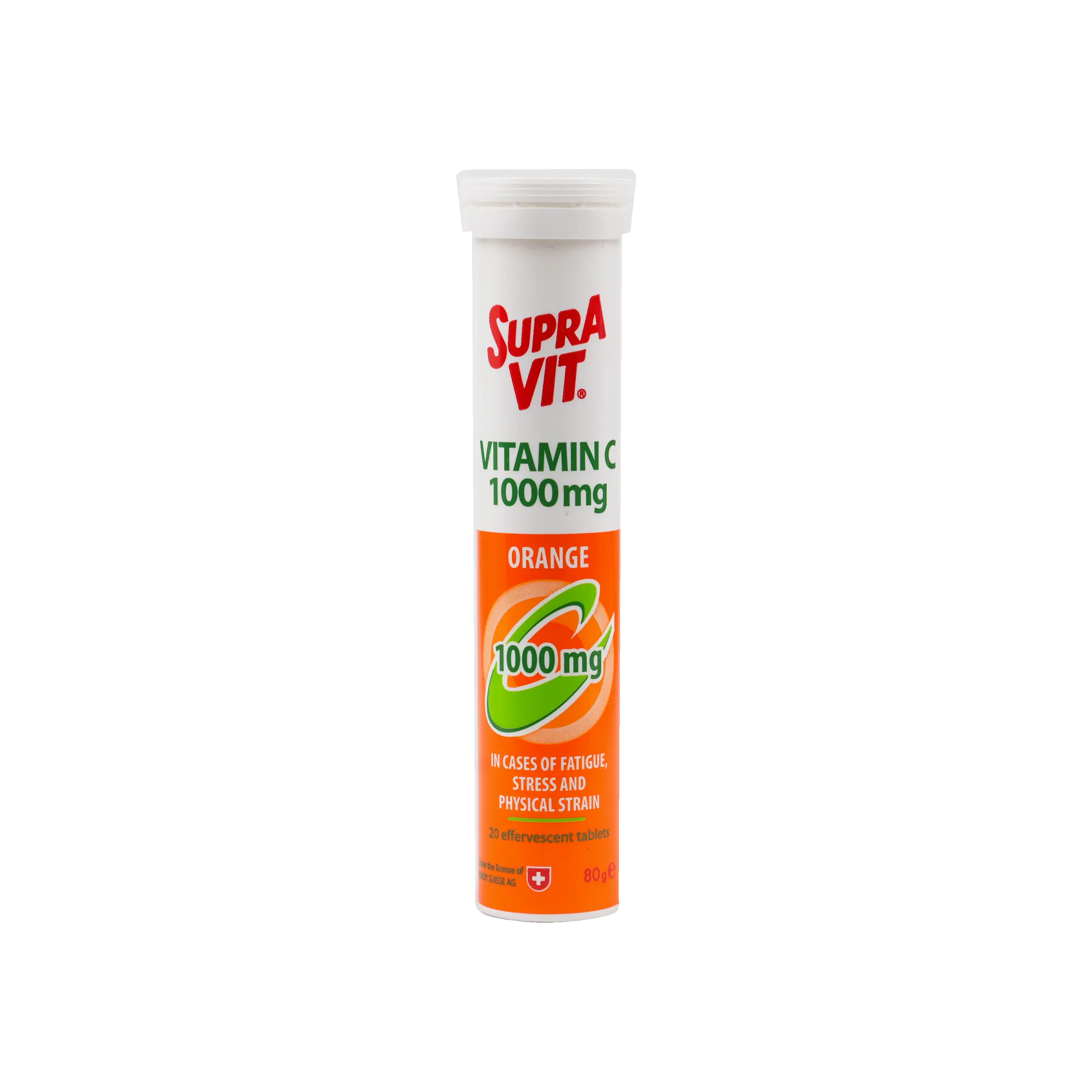 SUPRAVIT VIT C 1000MG 20EFF ORANGE*