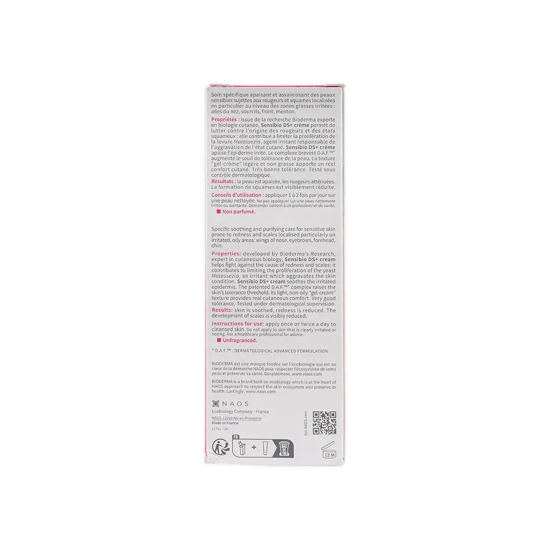 BIODERMA SENSIBIO DS+ ANTI RECIDIVE CR 40 ML182430