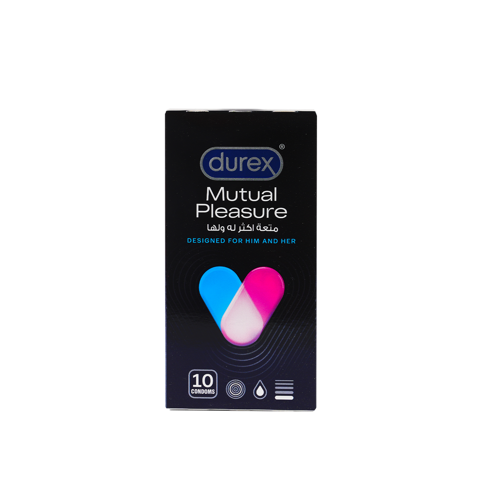 DUREX CONDOM MUTUAL PLEASURE 10S