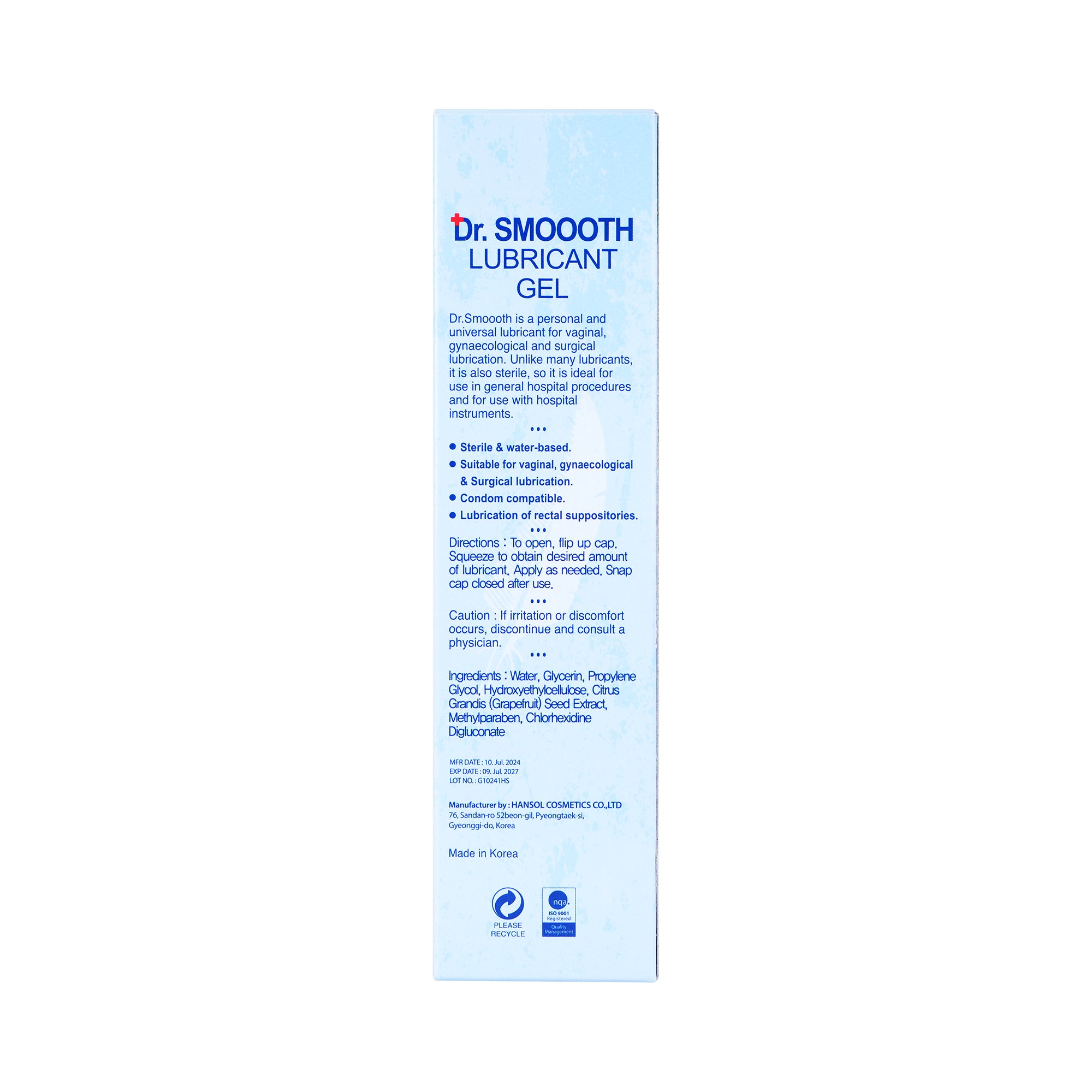 27261-Dr.Smooth Lubricant Gel +1
