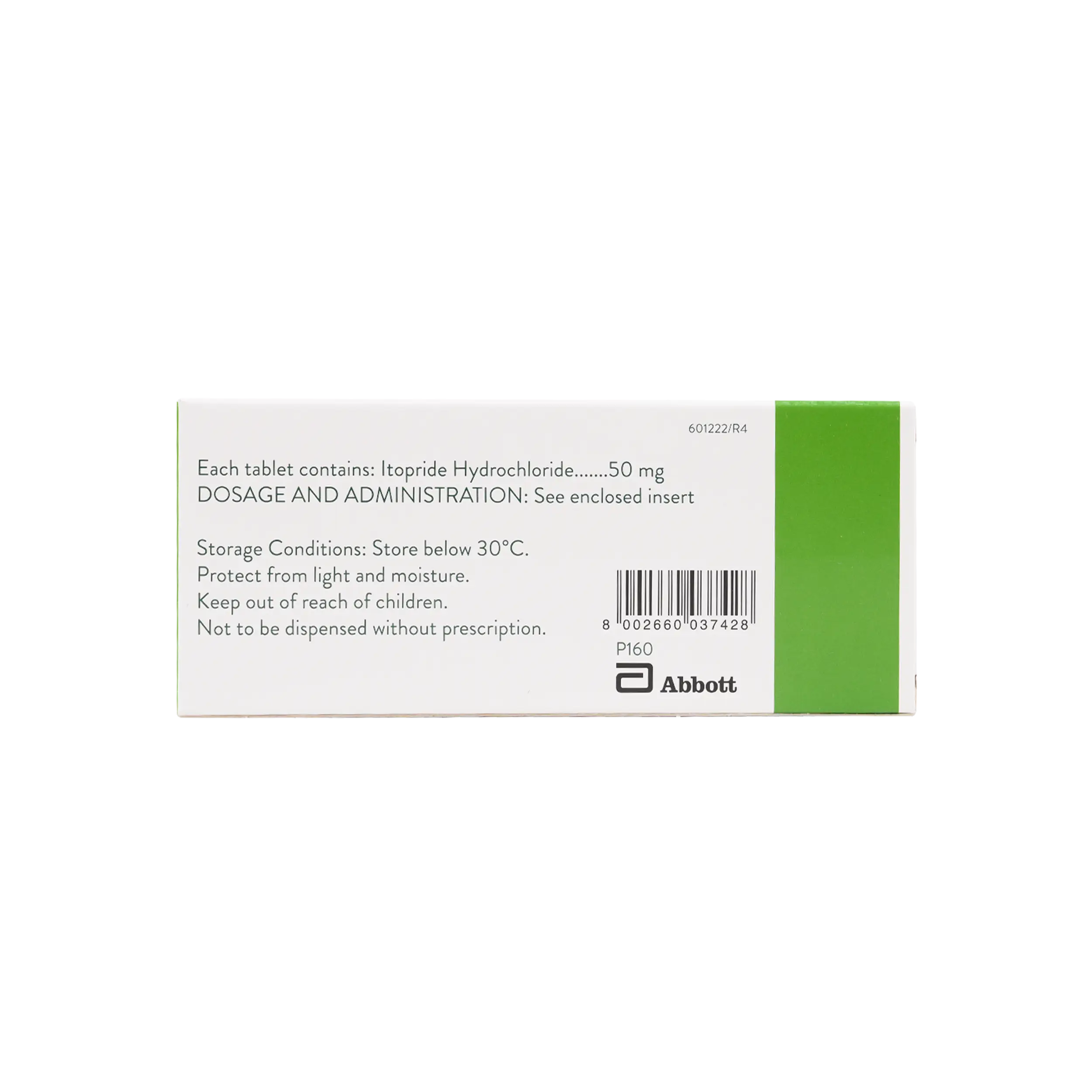 Ganaton 50Mg 100Tab