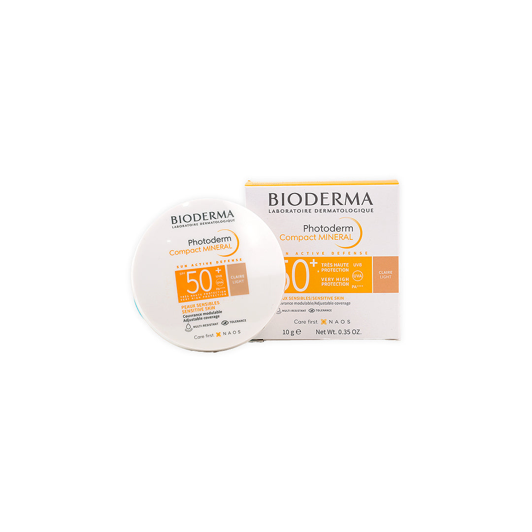 BIODERMA PHOTODERM COMPACT SPF50+ TEINTE CLAIRE LIGHT 10G