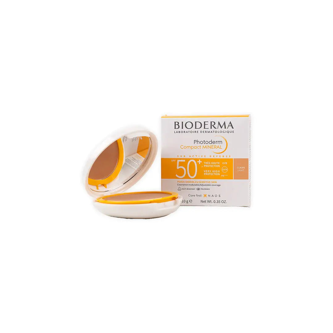 27310-Bioderma Photoderm Compact SPF50+ Teinte Claire Light 10G +2
