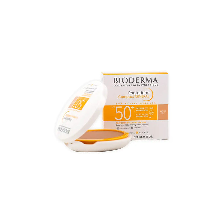27310-Bioderma Photoderm Compact SPF50+ Teinte Claire Light 10G +1