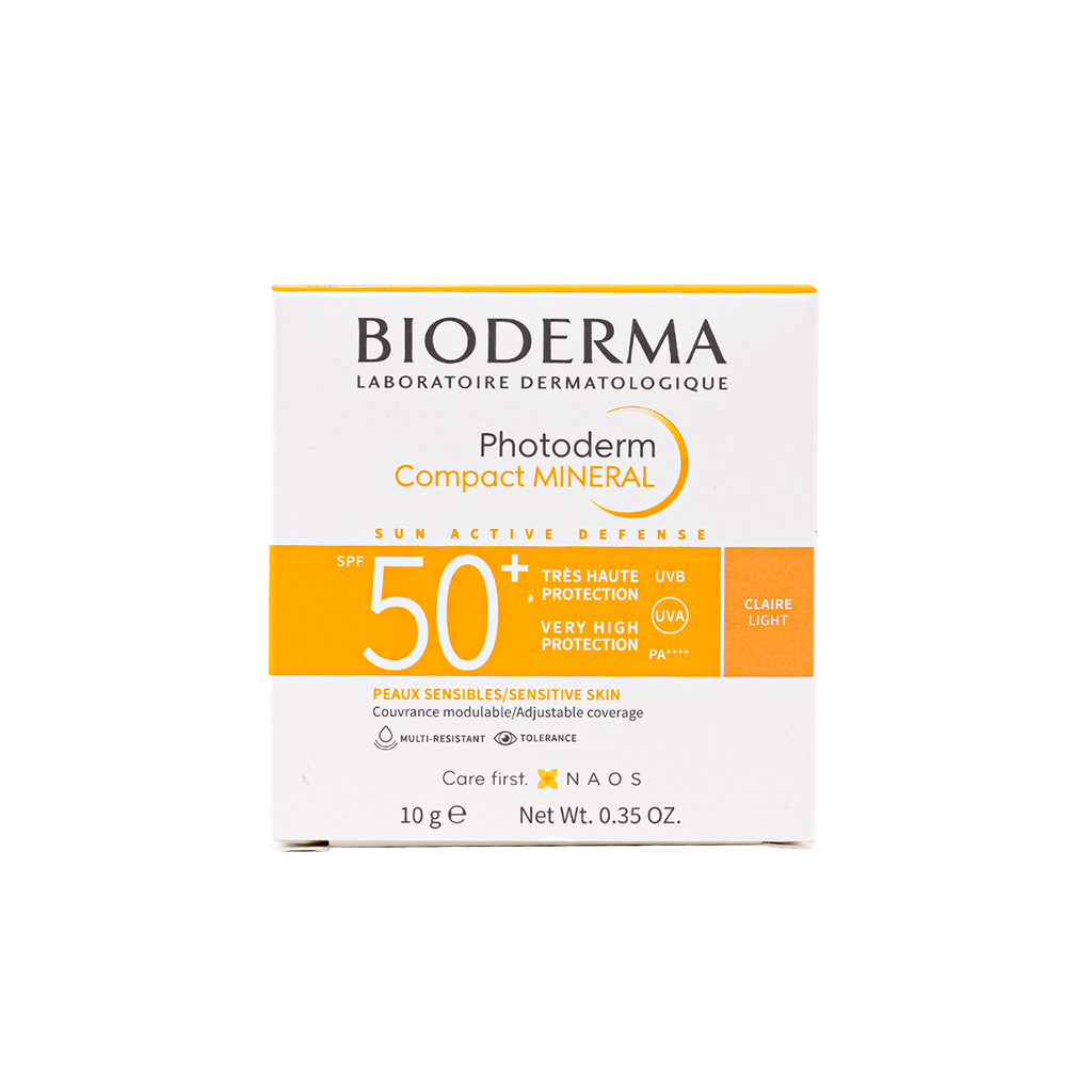 BIODERMA PHOTODERM COMPACT SPF50+ TEINTE CLAIRE LIGHT 10G