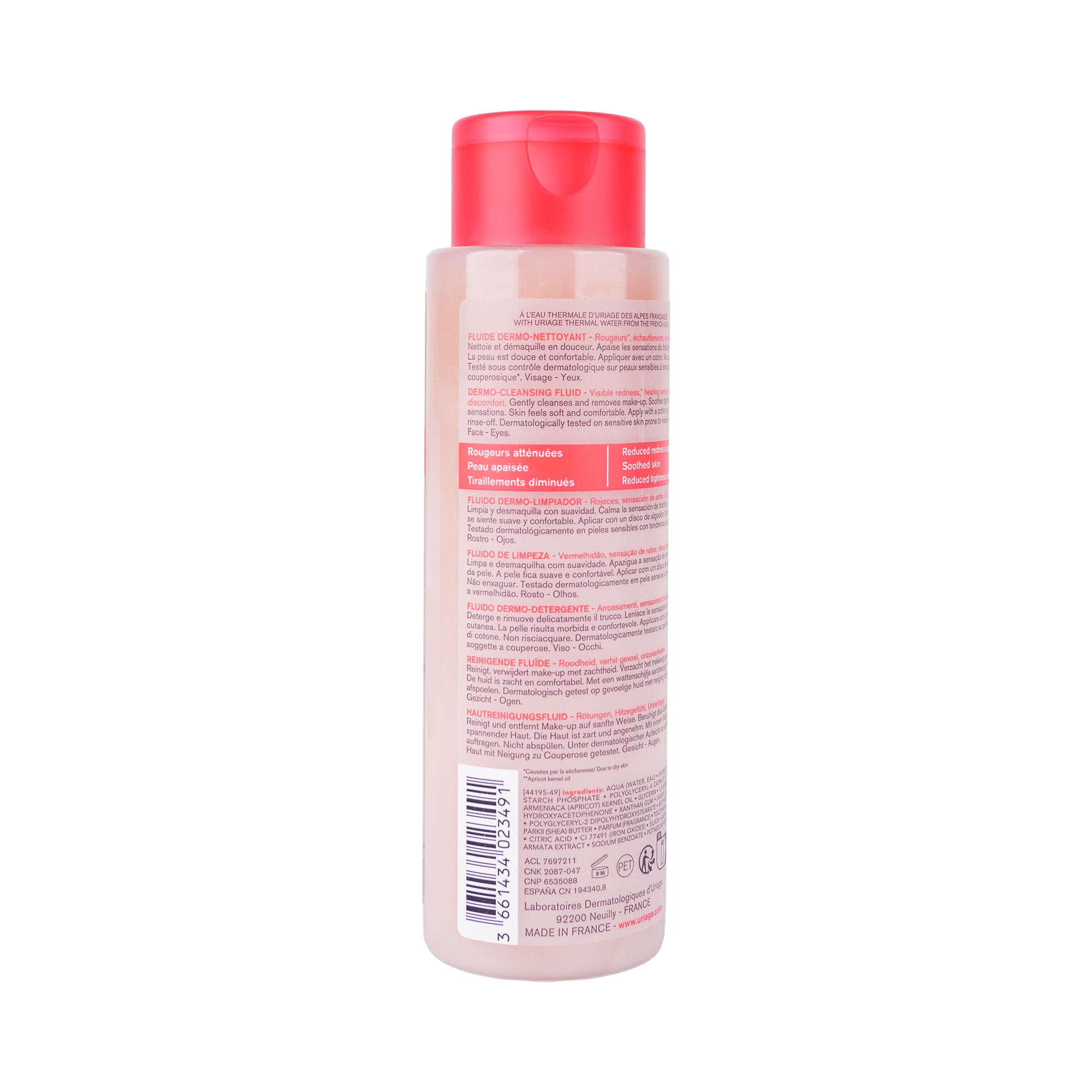 27359-Uriage Roseliane Dermo-Cleansing Fluid 250Ml +2