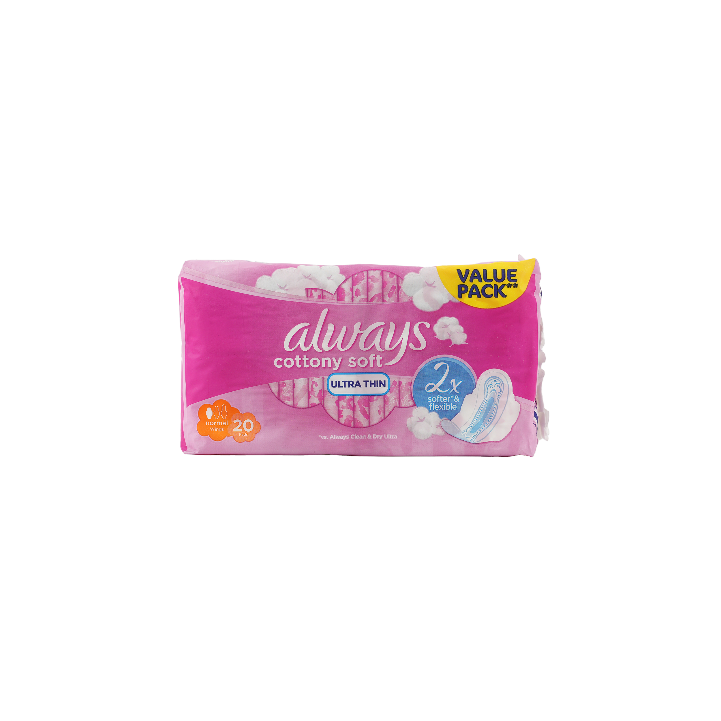 Always Cottony Soft Ultra Thin Normal 20pads