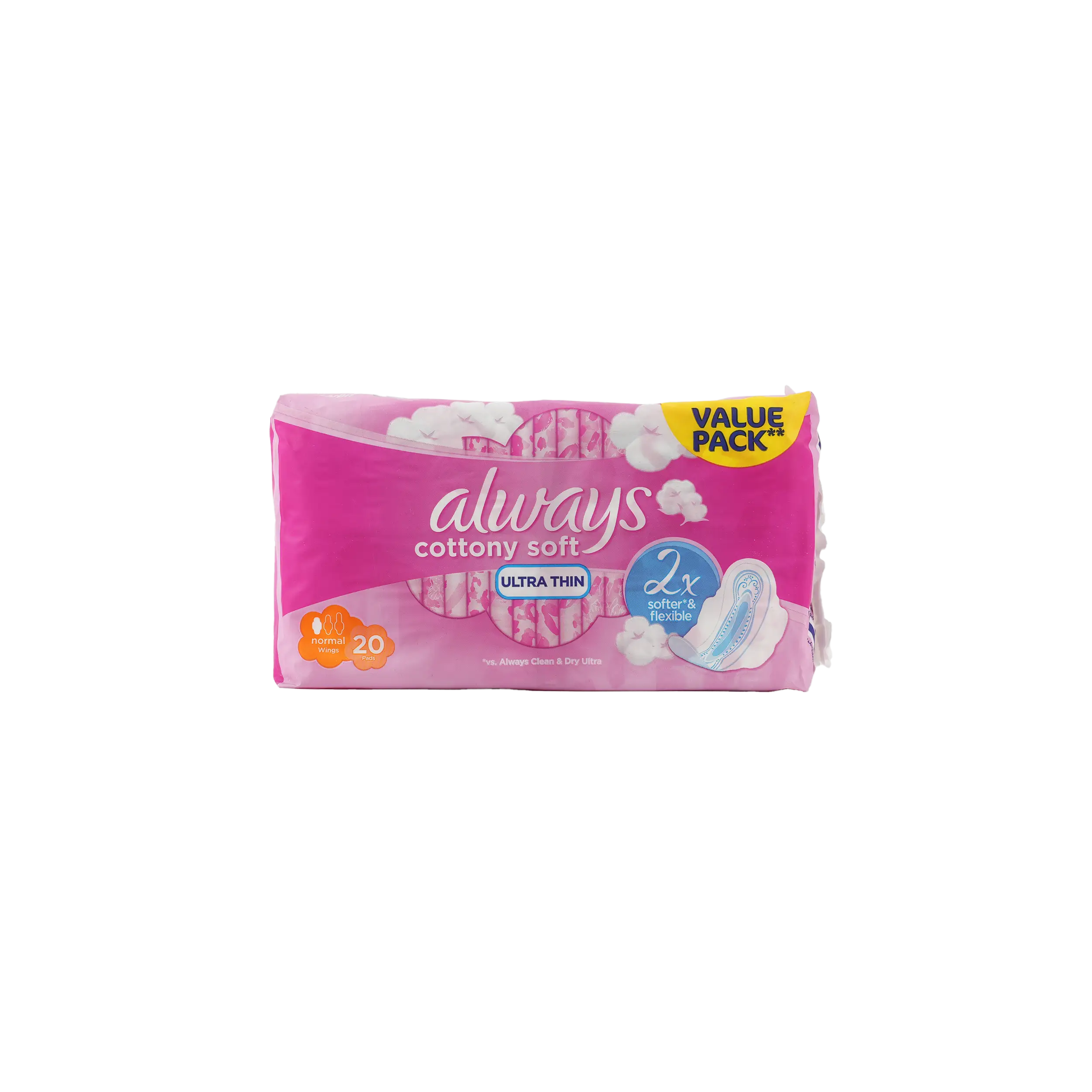 Always Cottony Soft Ultra Thin Normal 20pads