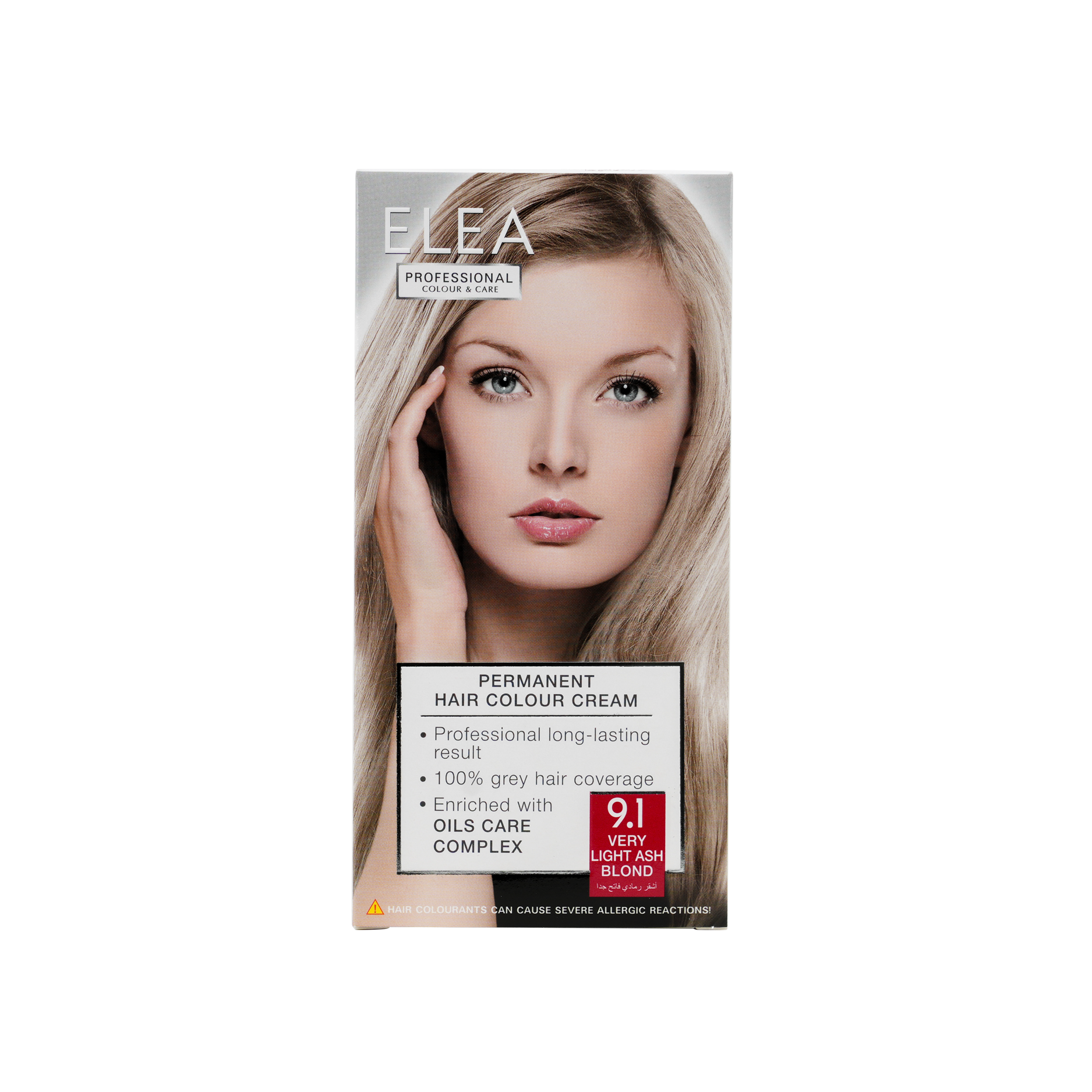 Elea Hair Colour No. 9.1 - Very Light Ash Blond