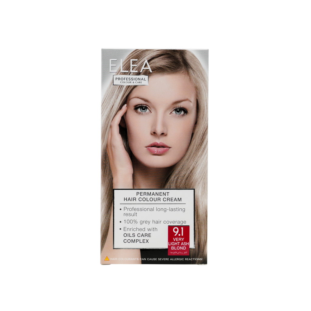 Elea Hair Colour No. 9.1 - Very Light Ash Blond