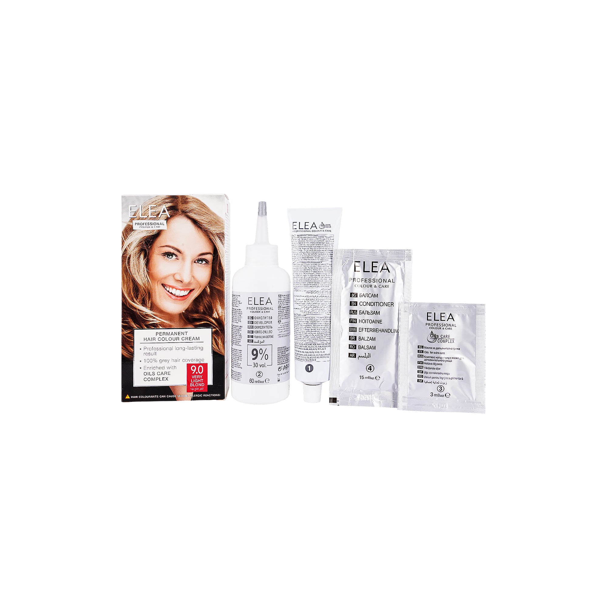 27392-Elea Hair Colour No. 9.0 - Very Light Blond +1