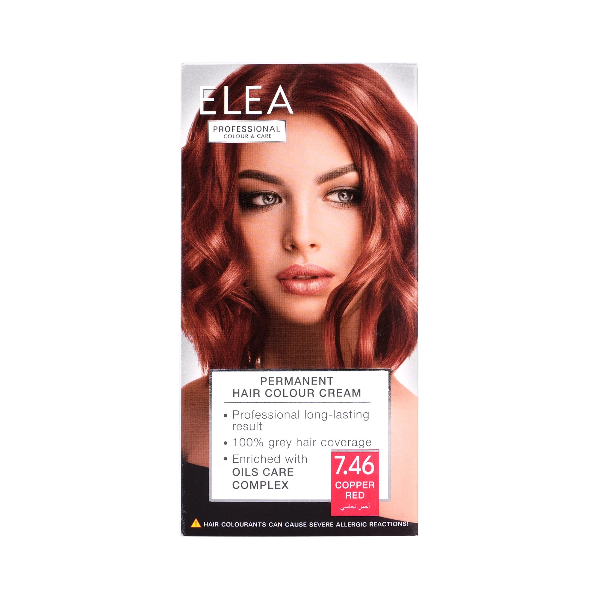 27395-Elea Hair Colour No. 7.46 - Copper Red