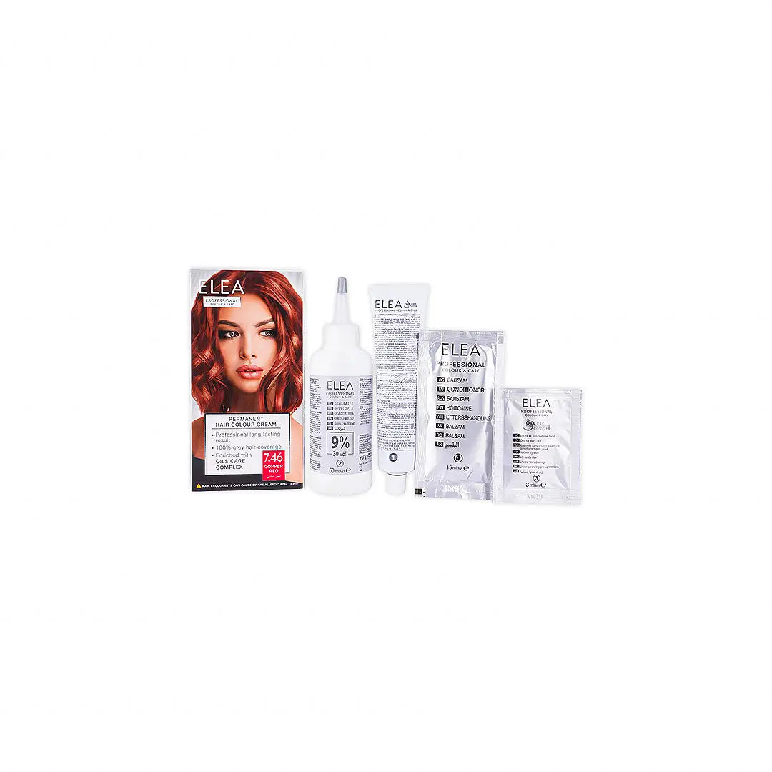 Elea Hair Colour No. 7.46 - Copper Red