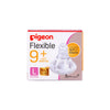 Pigeon Peristaltic Silicone Nipple L +9m 3Pcs-17354