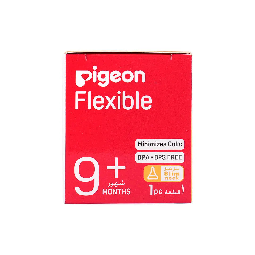 Pigeon Peristaltic Silicone Nipple L +9m 1Pc-17349 +3