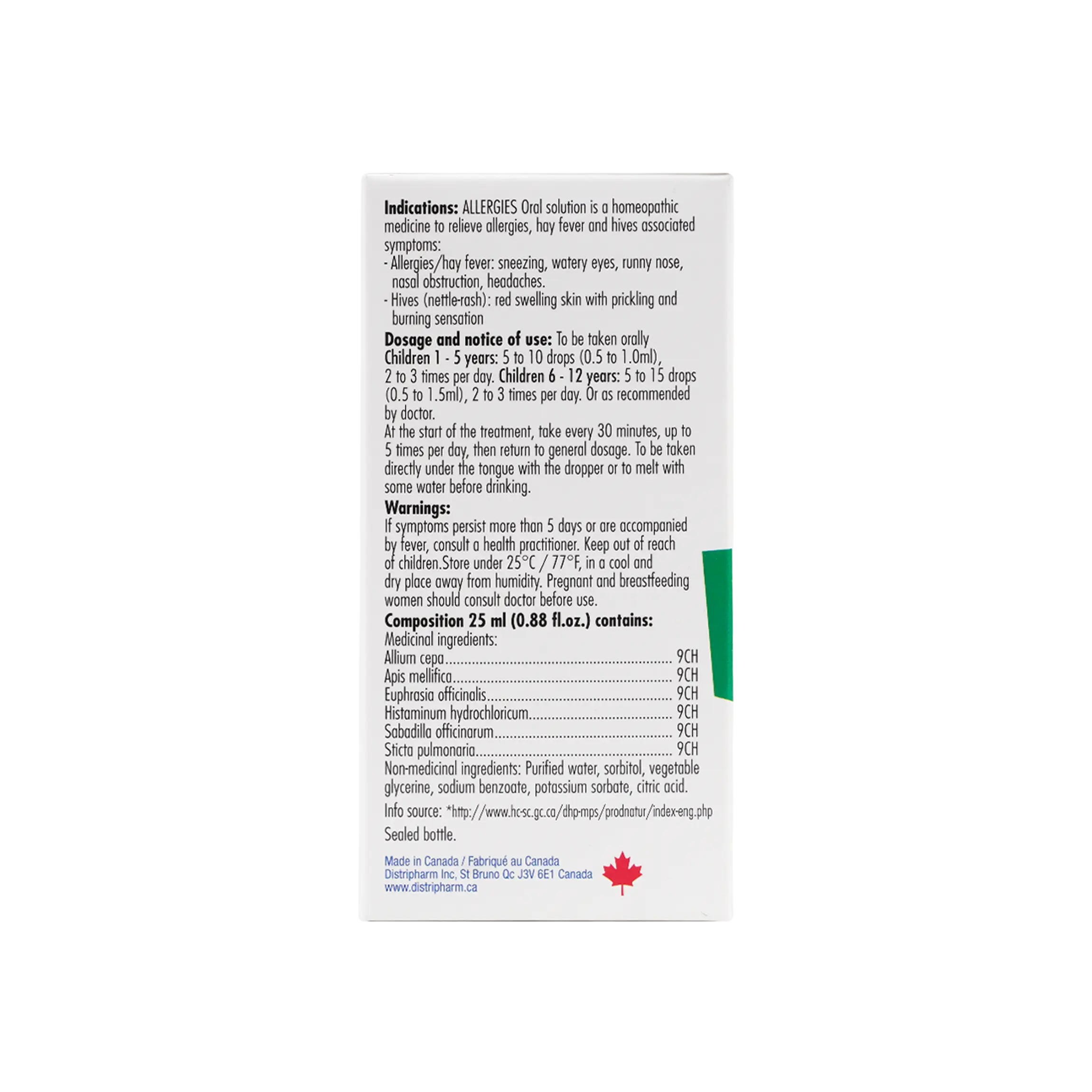 Kidz Allergies 25Ml