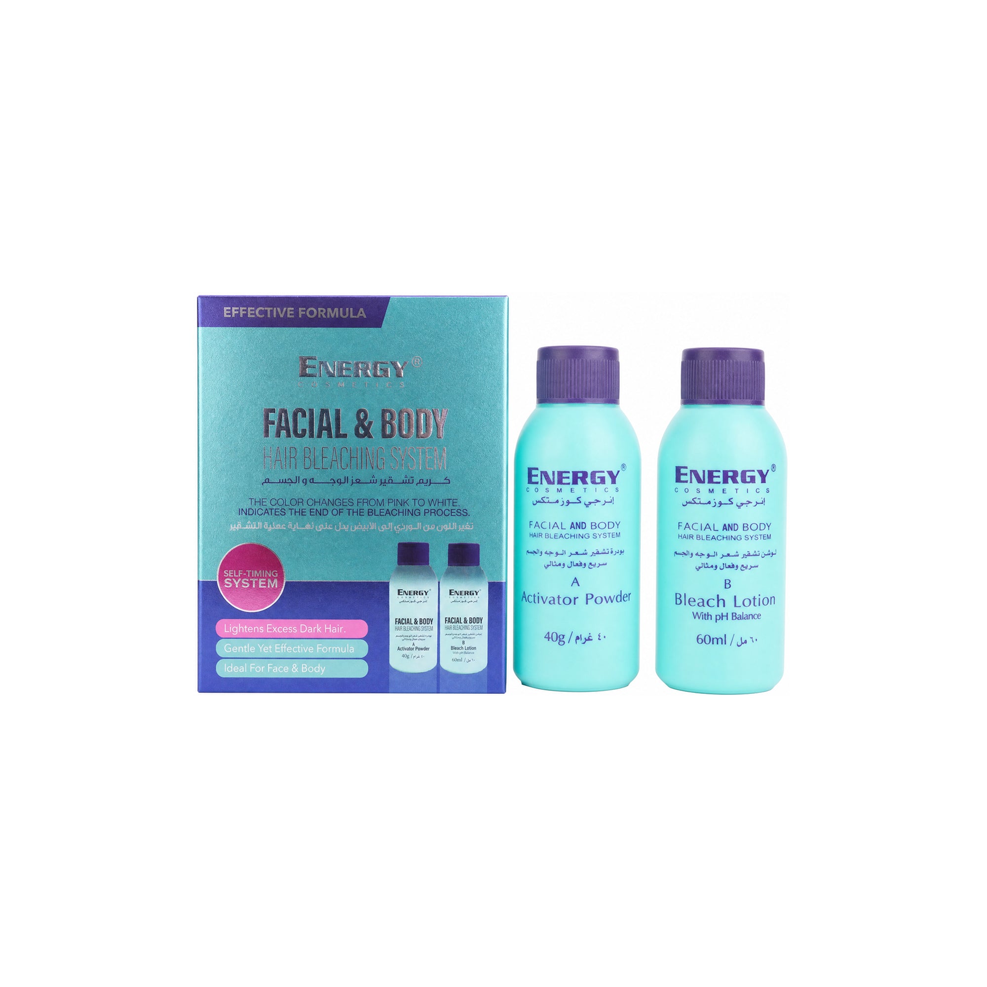 27516-Energy Facial & Body Hair Bleaching System +0