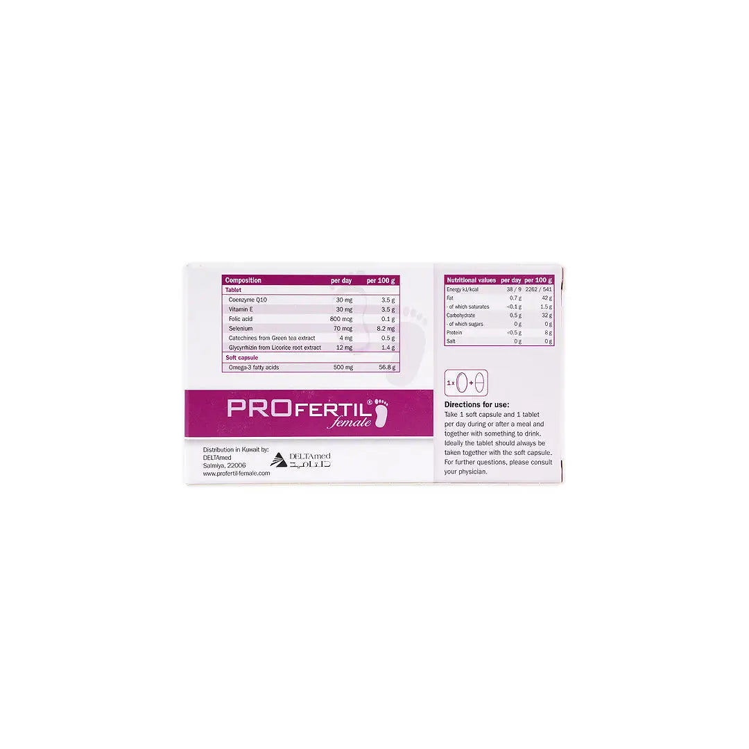 PROFERTIL FEMALE 28 CAP & 28 TAB