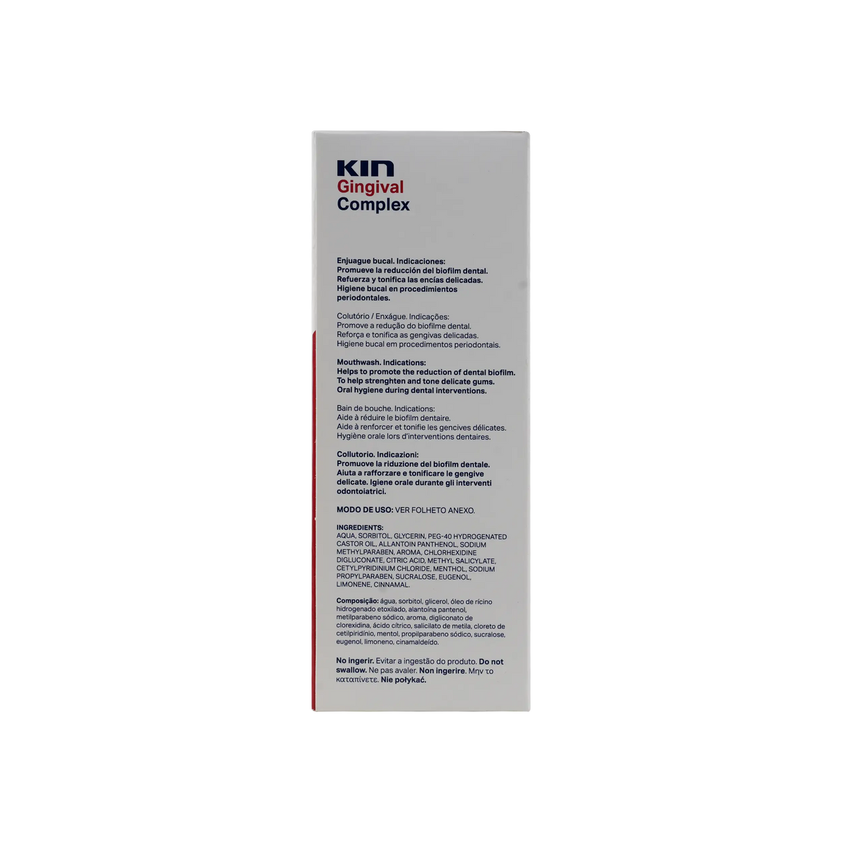 27616-KIN Gingival Complex Mouthwash 250ml +1