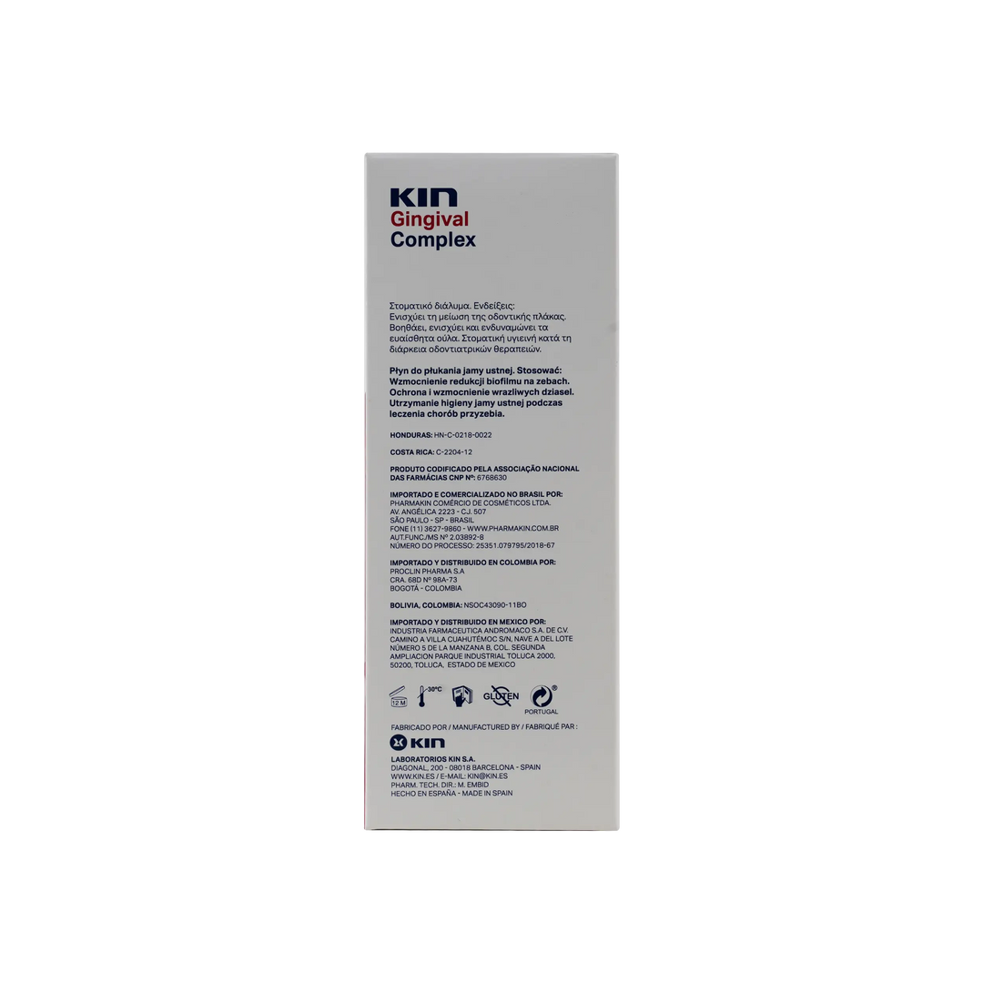 27616-KIN Gingival Complex Mouthwash 250ml +2