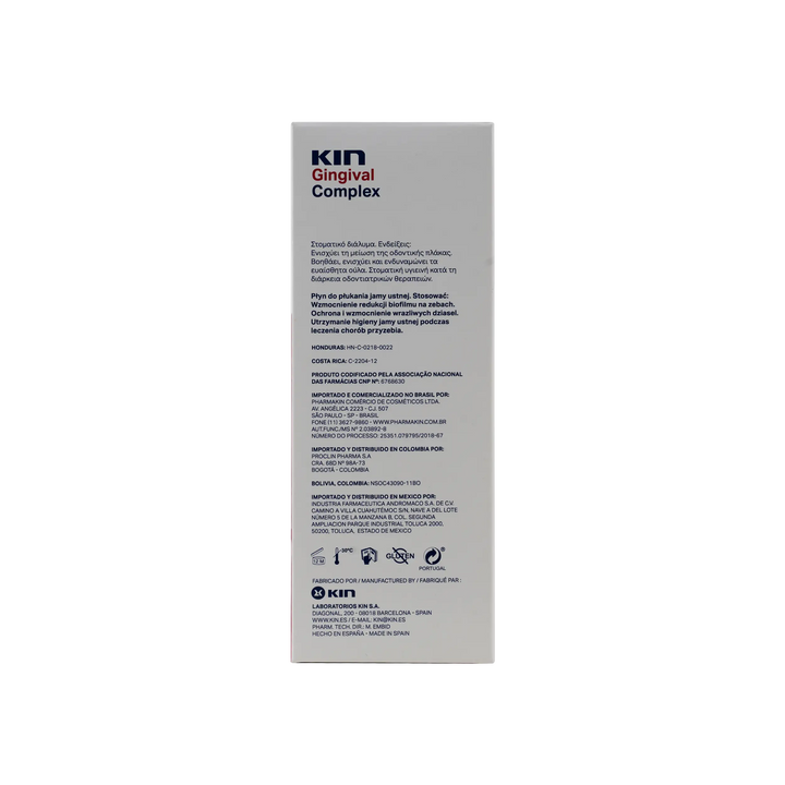 27616-KIN Gingival Complex Mouthwash 250ml +2