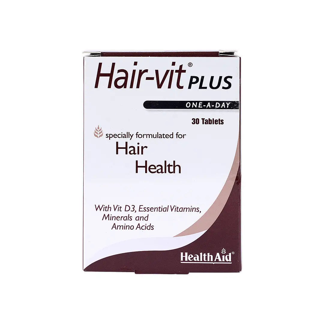 27617-Healthaid Hair-Vit Plus 30 Tab
