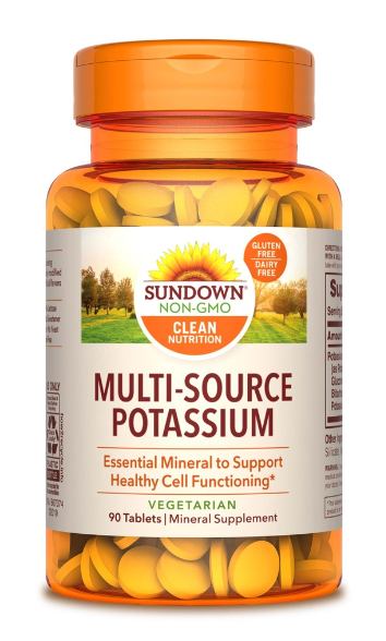 SUNDOWN POTASSIUM 90TAB