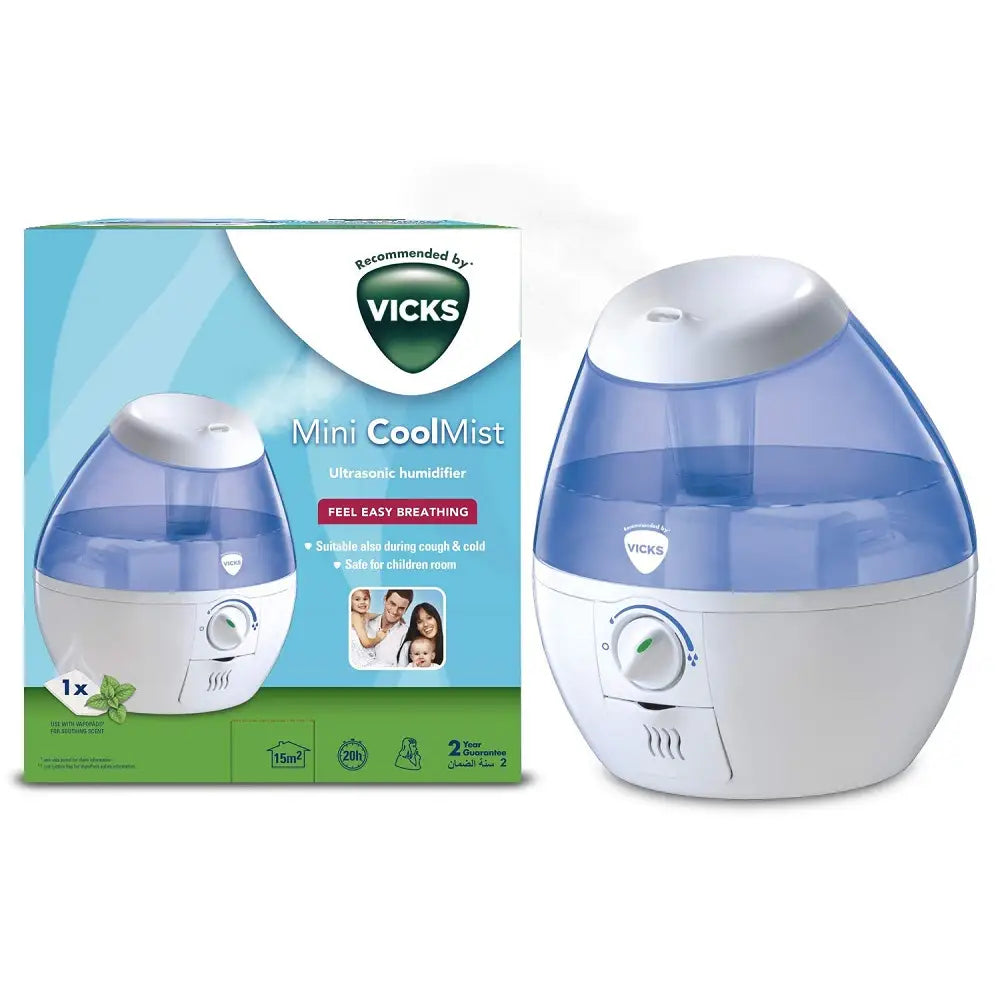 Vicks Humidifier Mini Ultrasonic Cool Mist 0.5L-505