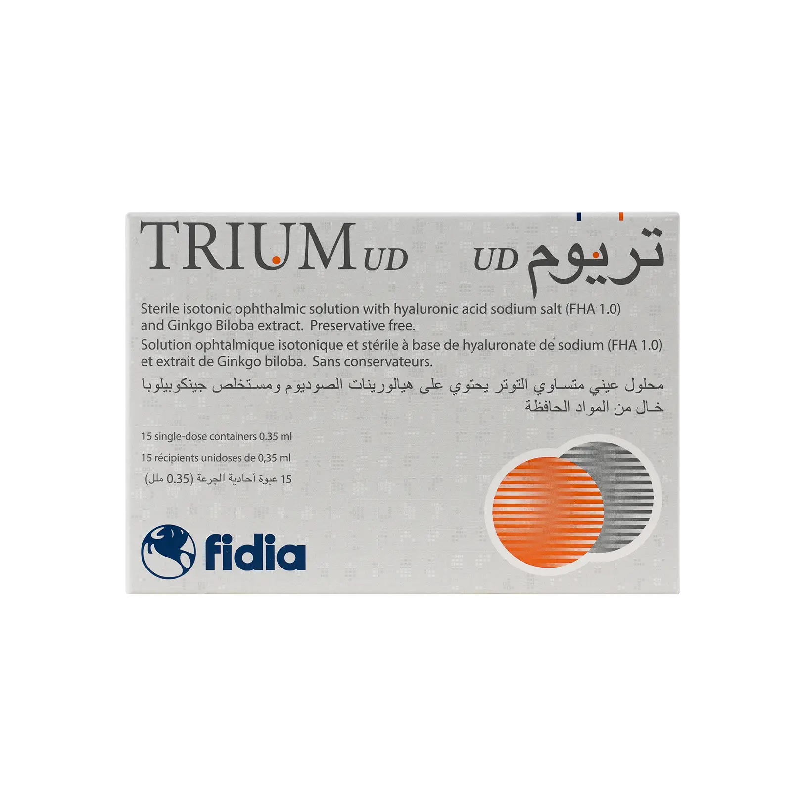 Trium Ud Eye Drops 15Amp