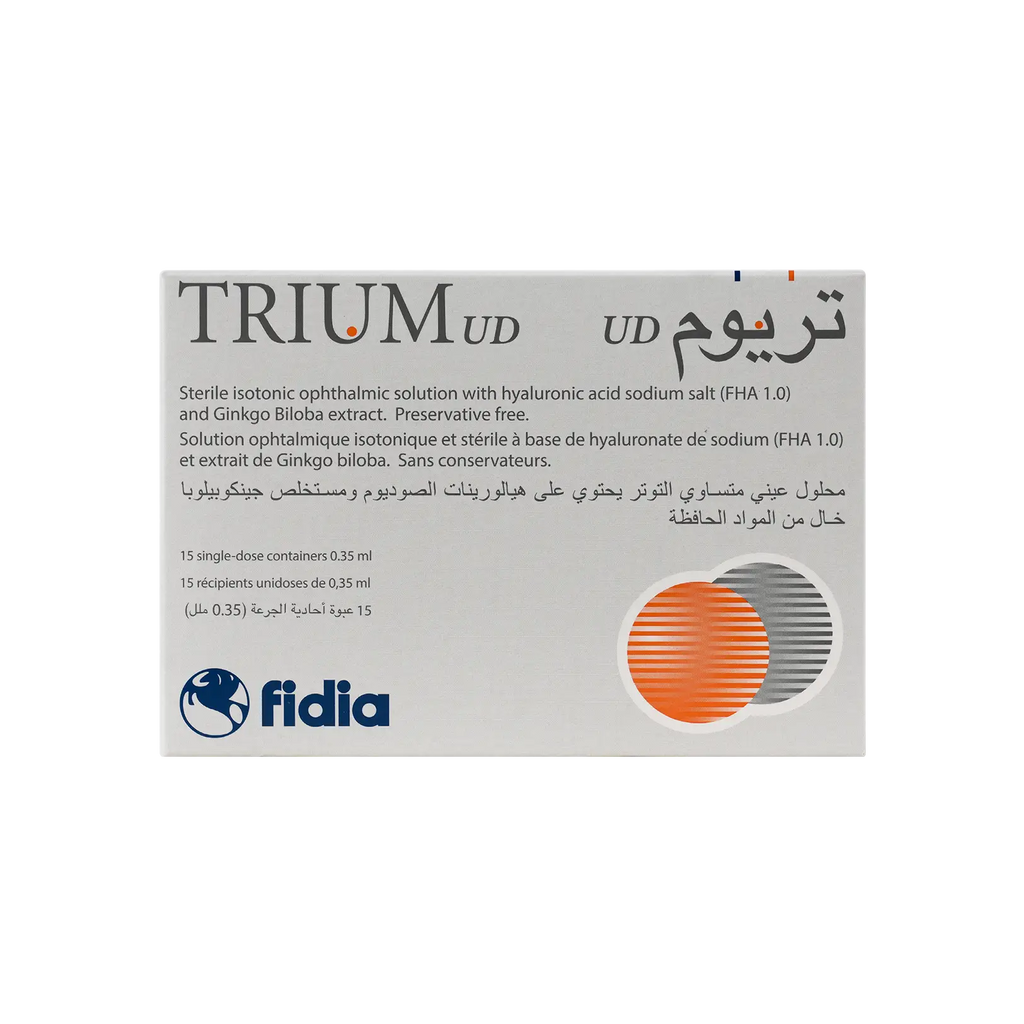 Trium Ud Eye Drops 15Amp