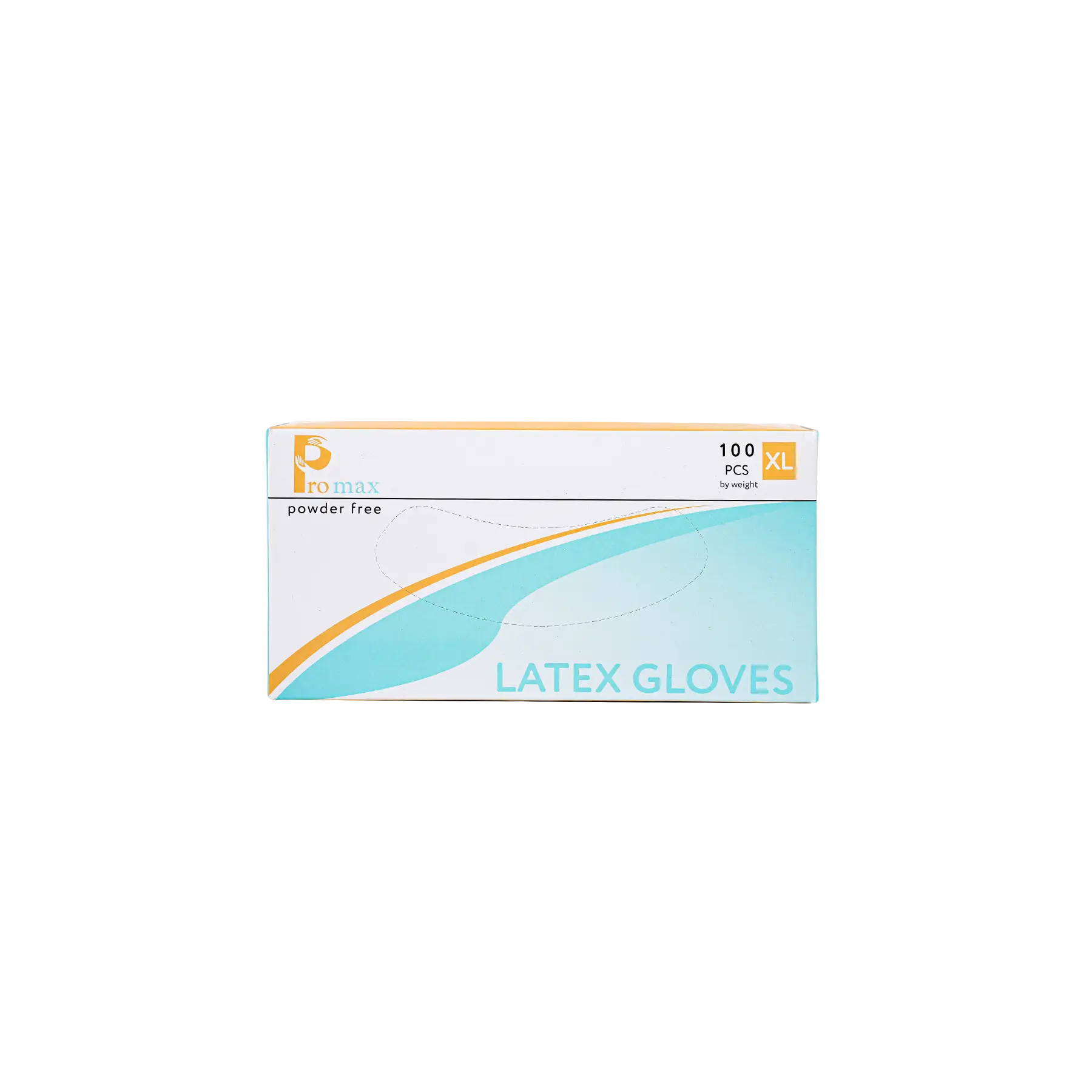 LATEX EXAMINATION POWDER FREE GLOVES-XL