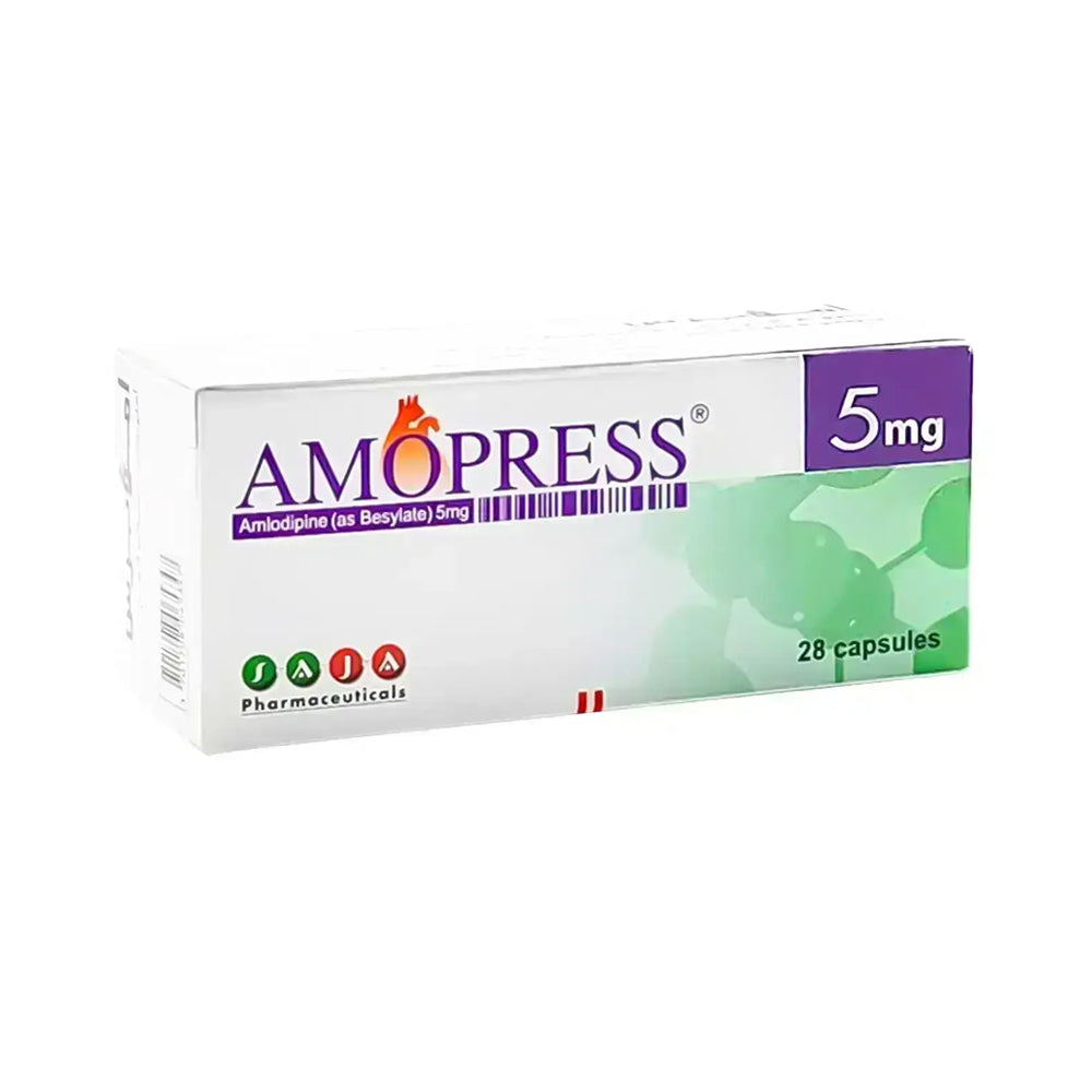 AMOPRESS 5MG 28CAPS