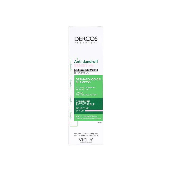 27812-Vichy Dercos Anti-Dandruff Sensitive Shampoo 200Ml +2
