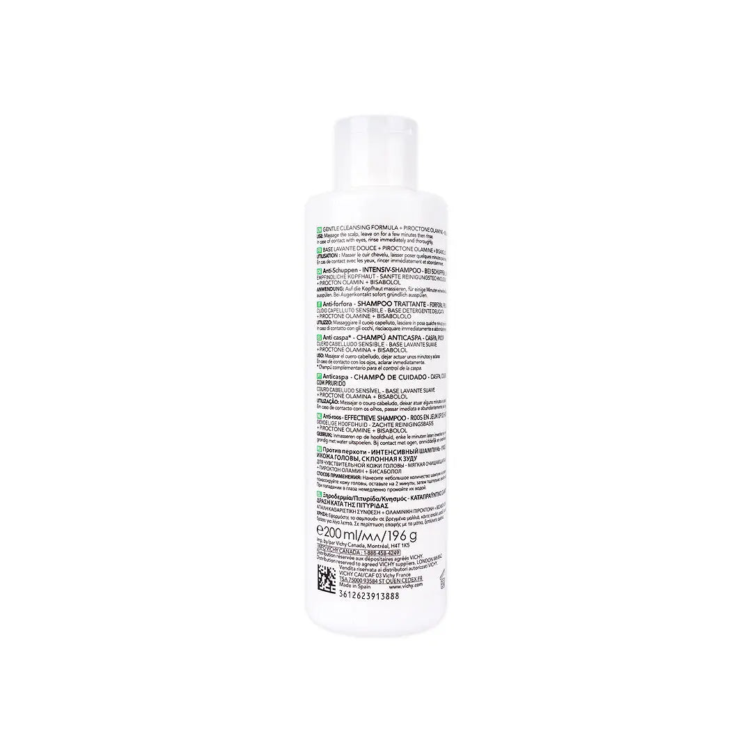 vichy dercos anti dandruff sensitive shampoo 200ml