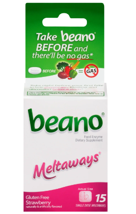 BEANO MELTAWAYS STRAWBERRY 15 CHEW