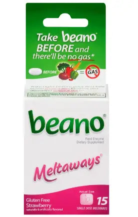 27814-Beano Meltaways Strawberry 15 Chew