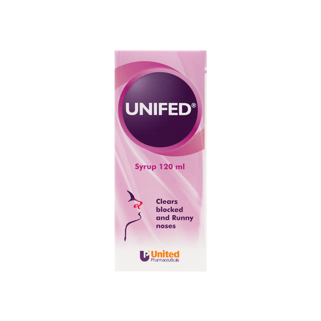 UNIFED SYRUP 120ML