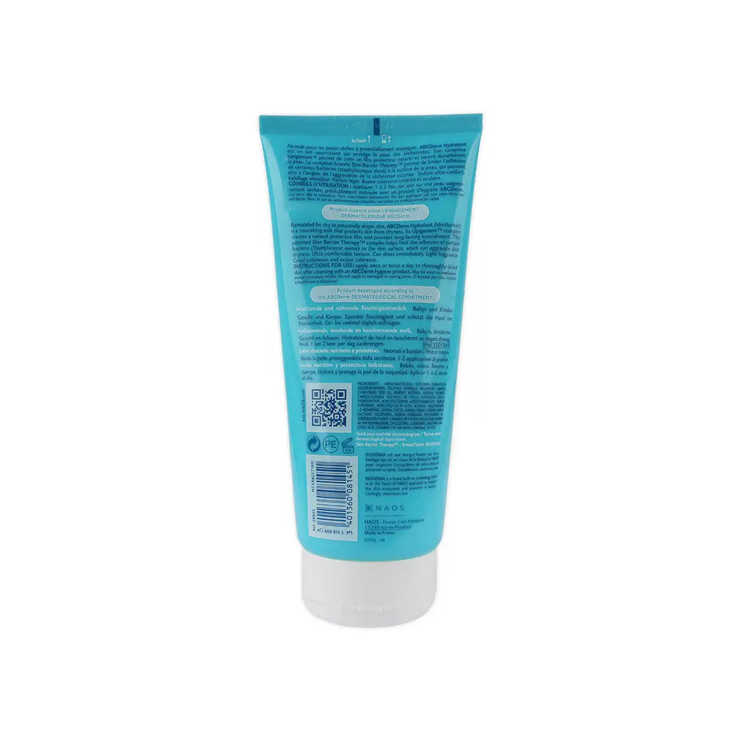 27853-Bioderma ABC Derm Hydratant Mild 200Ml +1
