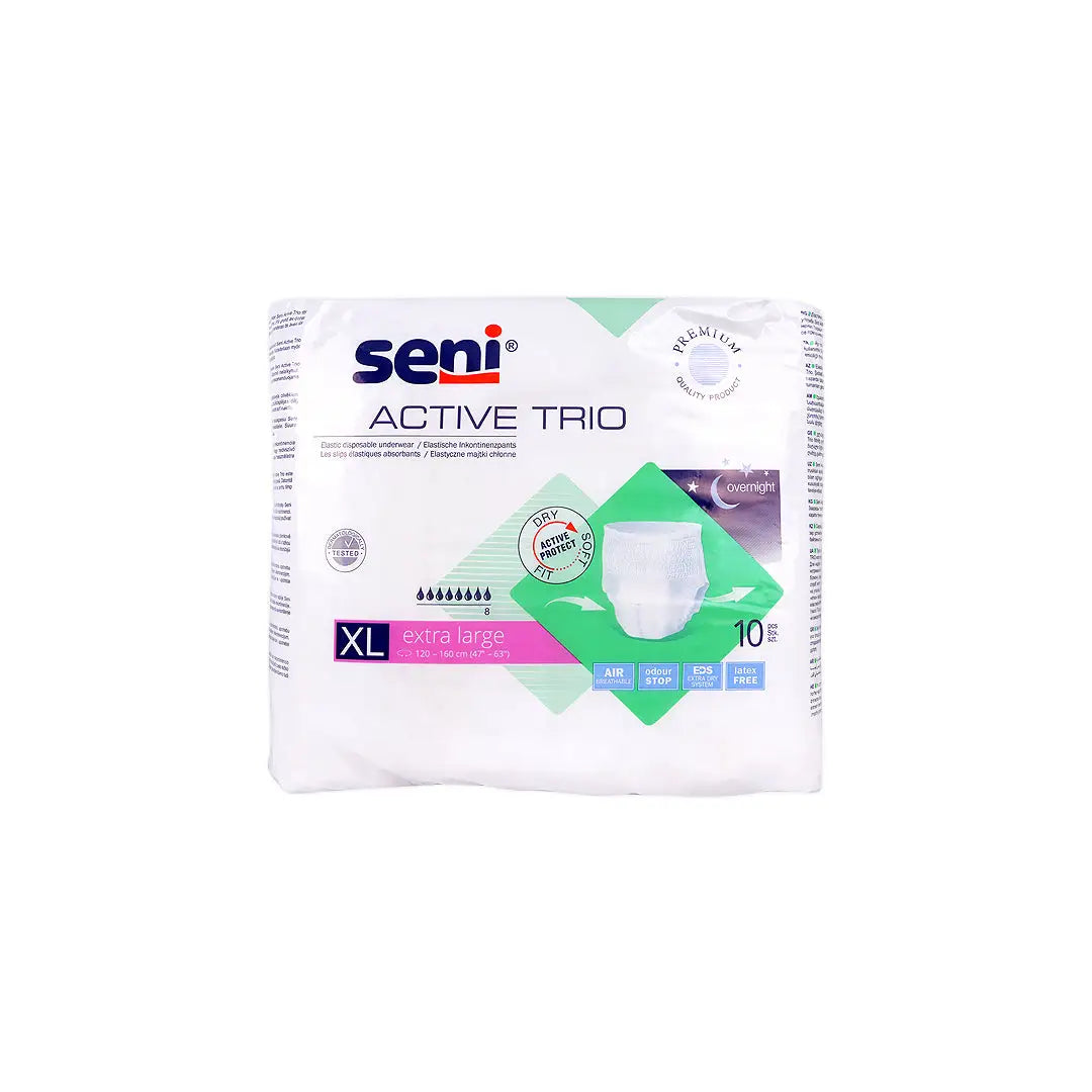 Seni Active Trio Underwear 10pcs-X Large