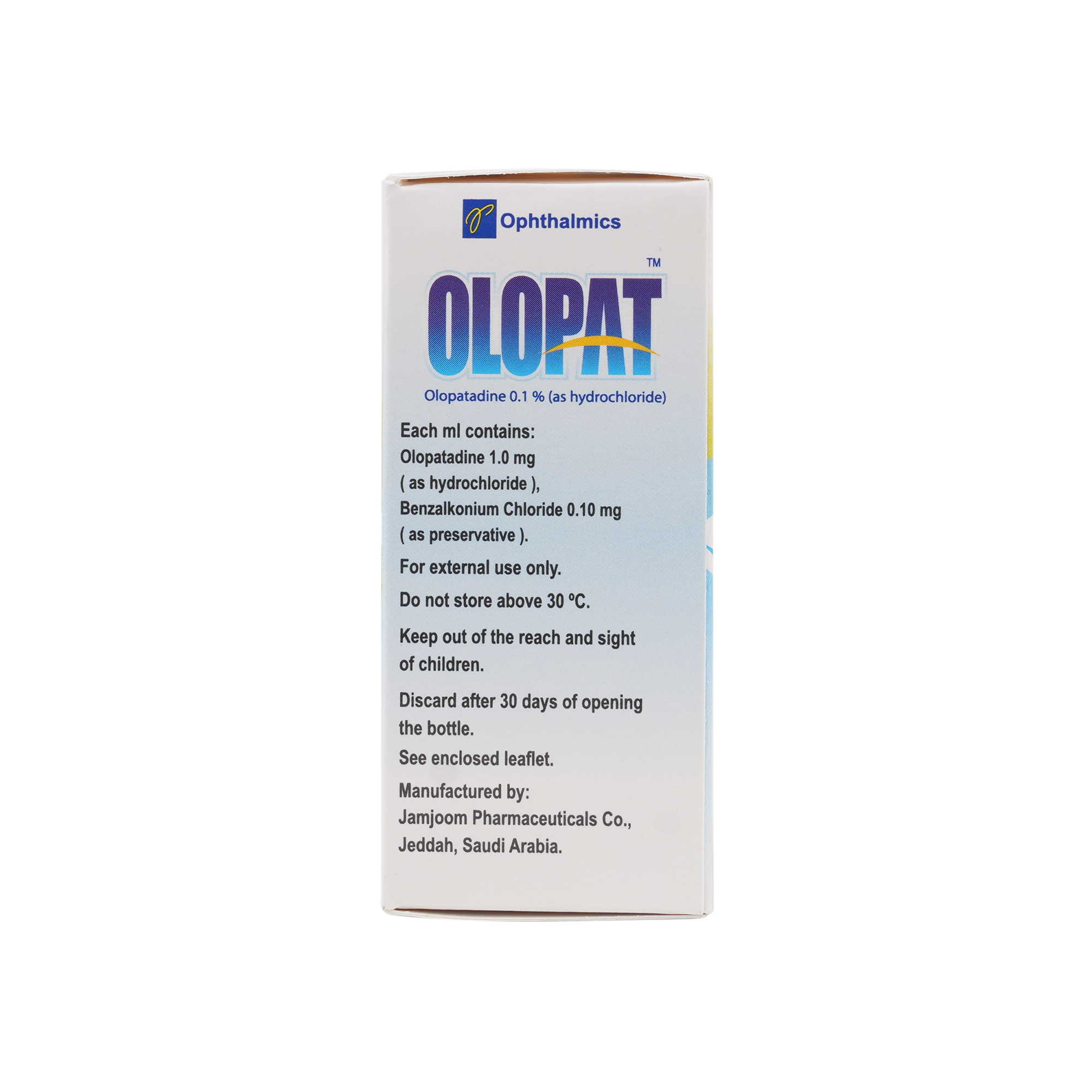 OLOPAT OPTHALMIC EYE SOLUTION 5ML