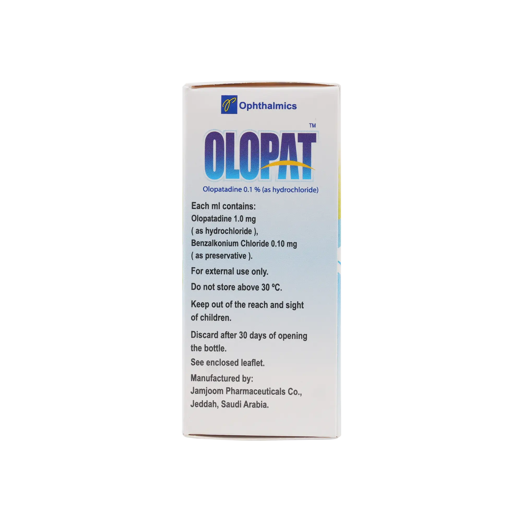 Olopat Opthalmic Eye Solution 5Ml