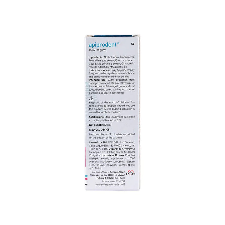 27923-Apiprodent Spray 20Ml +4
