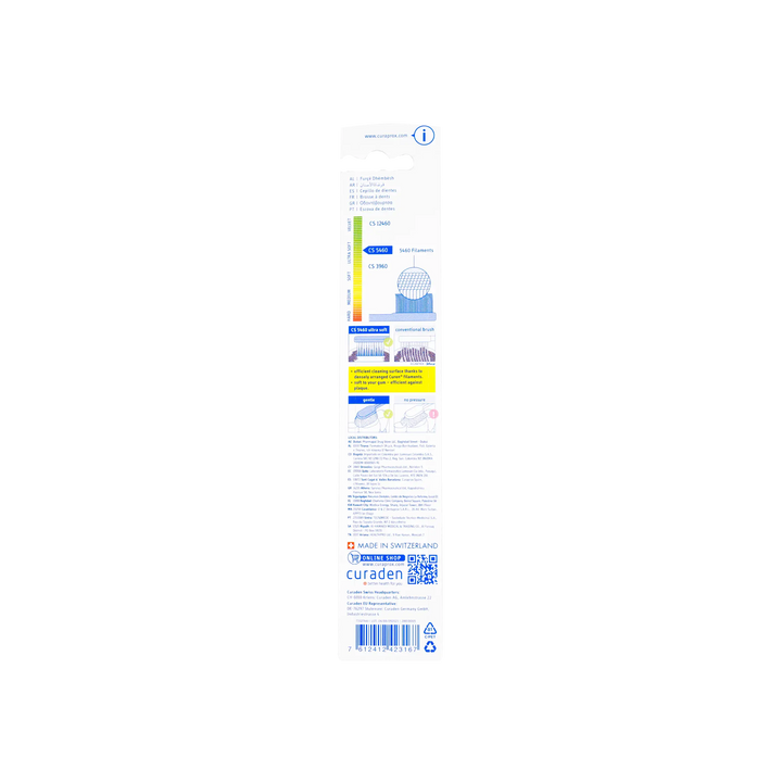 27950-Curaprox Adult Ultra Soft Toothbrush-CS5460 +1