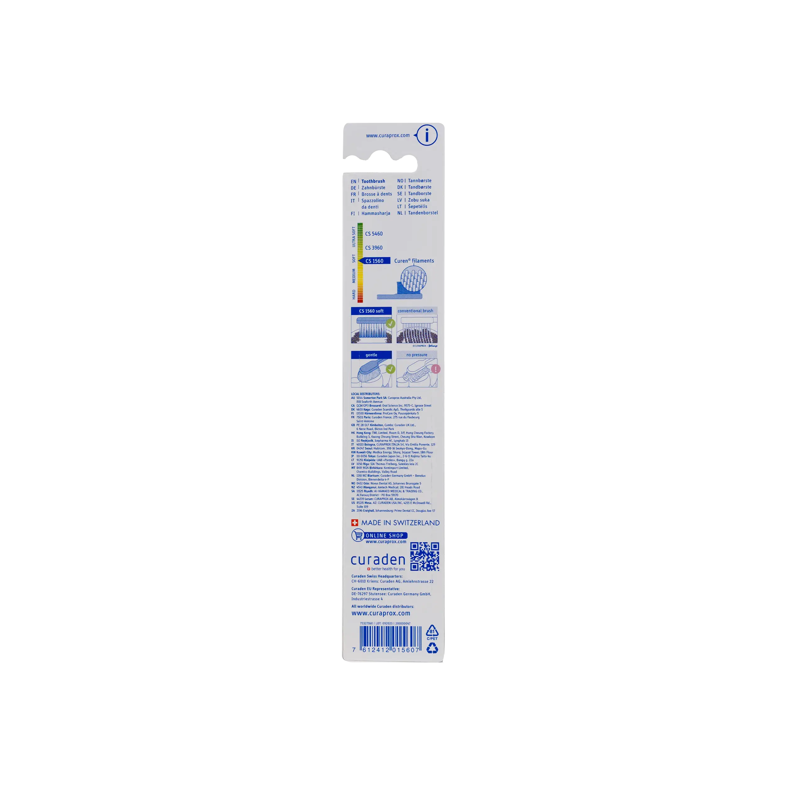 Curaprox Adult Soft Toothbrush-CS1560