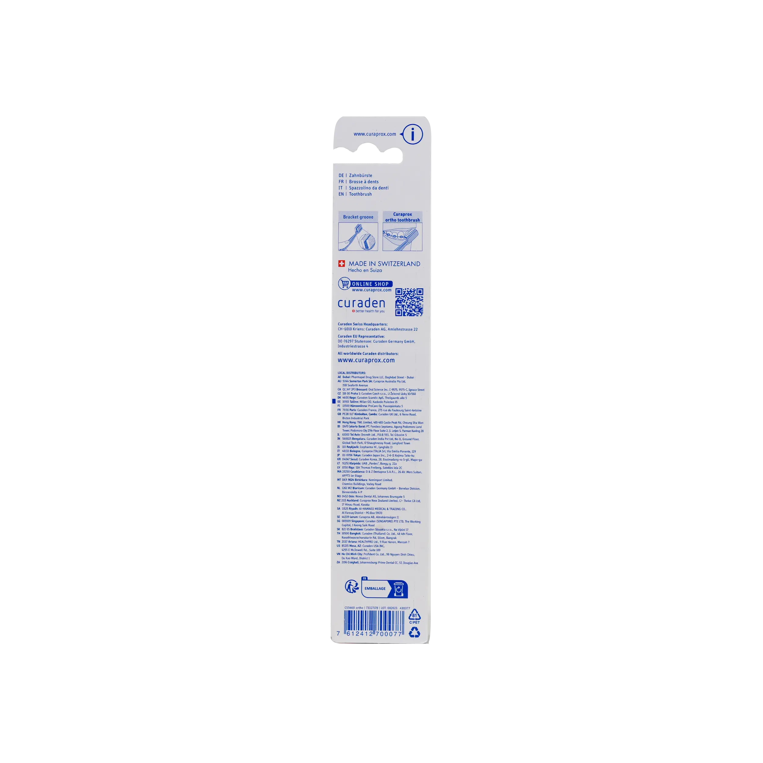 Curaprox Ortho Toothbrush-CS5460