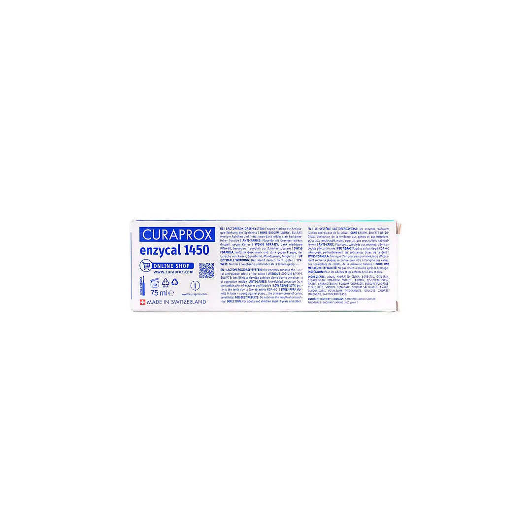 Curaprox Enzycal Adult Toothpaste 75ml
