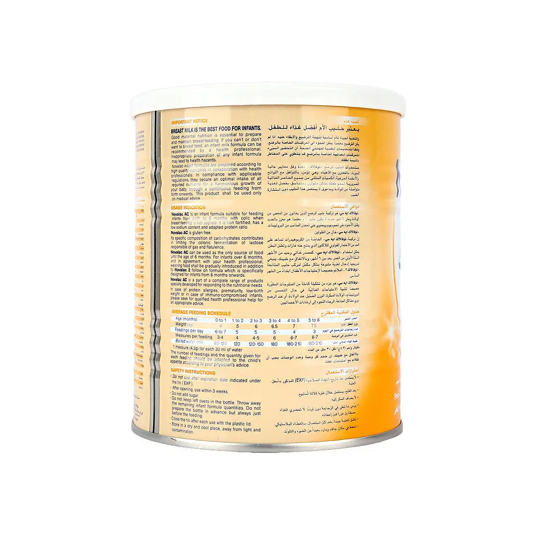 NOVALAC AC MILK 400 G