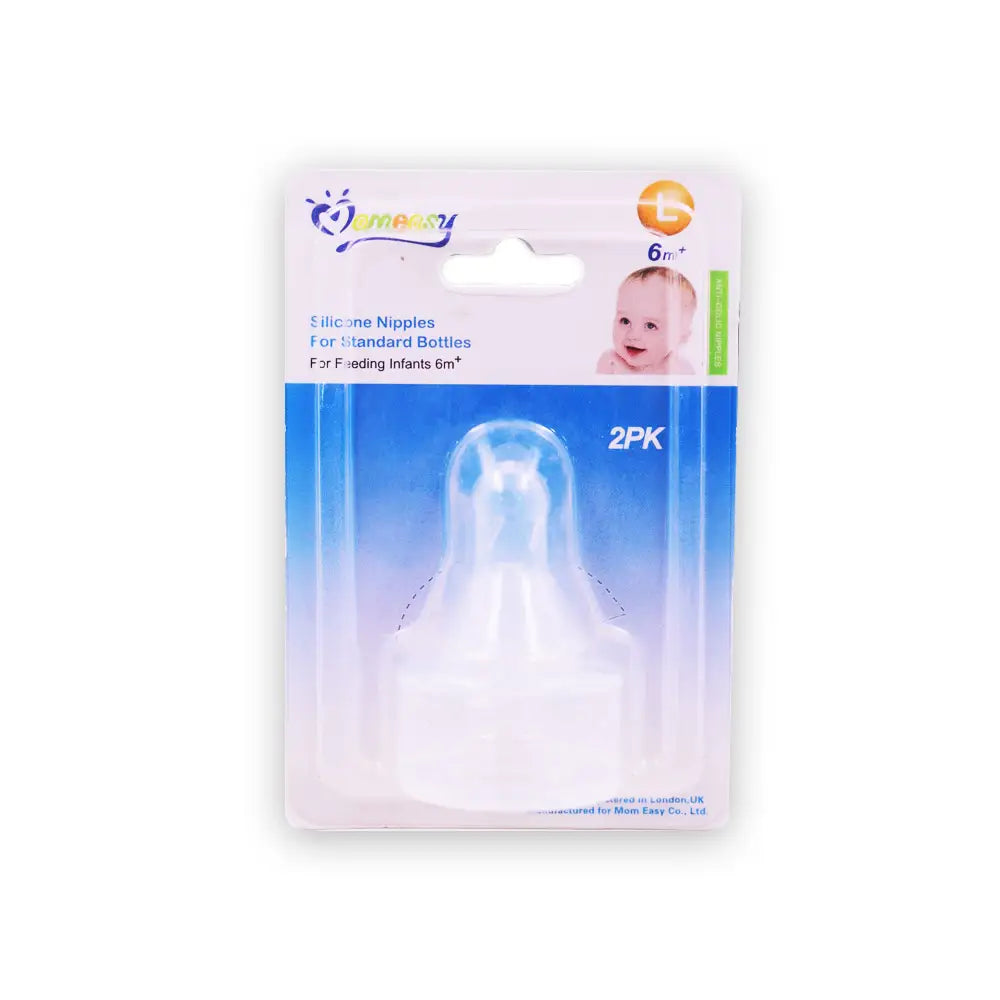 Momeasy S Nipp For Standard Bott 2Pk (48302)